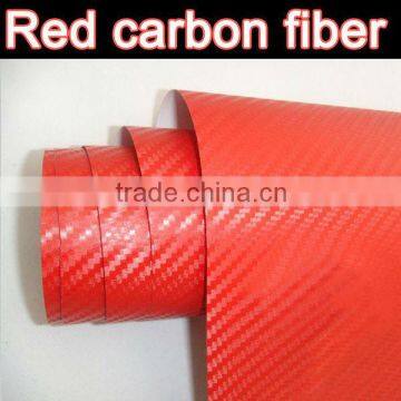 1.52*30m Air Free Bubbles 3D Carbon Fiber Vinyl Car Sticker