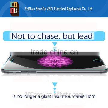 Ultra thin but sensitive response 5.5 inch for iphone 6 plus tempered glass cell phone screen protector with retail package