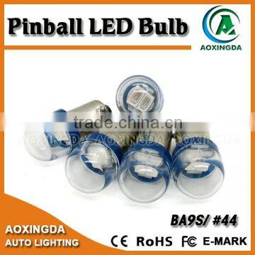 High Brightness 2 SMD 5630 Clear Lens 6.3V Pinball LED T10 Light Bulb photo-3