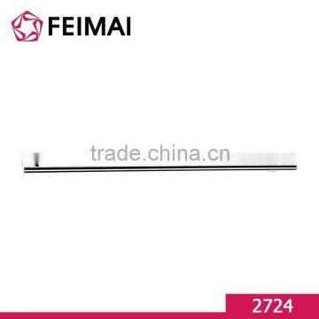 Hotel Bathroom Design Brass Single Towel Bar Rack Rail