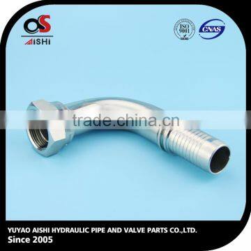 Flange rubber hose fitting