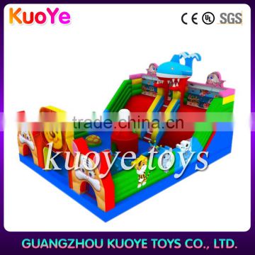 inflatable animal theme park,inflatable playground toys,inflatable slide playground