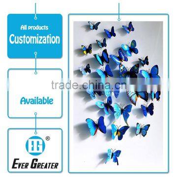 Adhesive 3d butterfly tattoo sticker dome stickers custom 3d dome sticker made in China