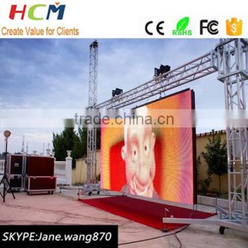 Full color P6 SMD indoor led stage hd big led screen/led video panel display