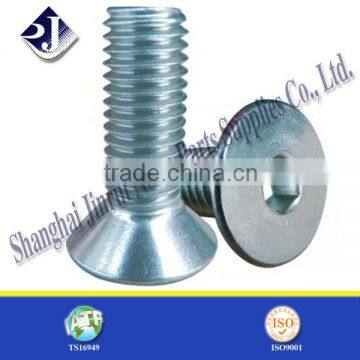 hex socket steel CSK screw