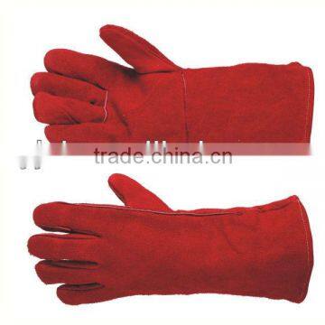 16" BC grade economic Cow Split Welding Glove