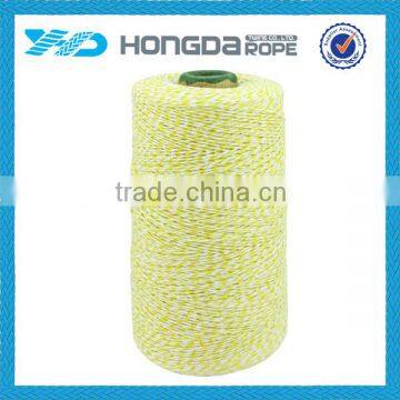 promotional 4mm braided colored cotton rope