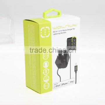 2.1A UK Wall Charger With Micro Cable Attached photo-3