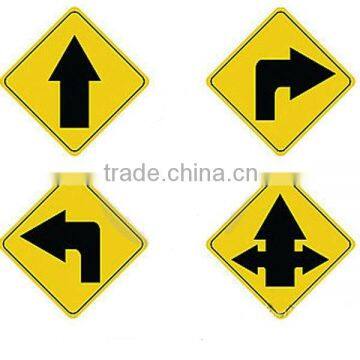 Reflective triangle warning traffic signs,safety traffic sign,aluminum traffic post Traffic signs