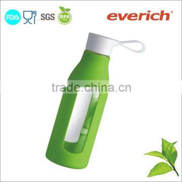 Everich 2016 650ml Bpa Free Hotsale Borosilicate Glass Best Selling Water Bottle