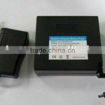 12V 8000mAh heated clothes and shose lithium battery