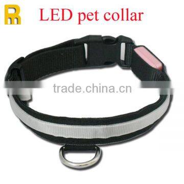 wholesale Pet accessories LED light dog collar for pets and cats