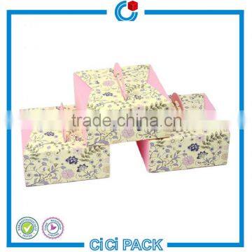 Unique designs for christmas gift packing box custom glossy printing flat folding gift box                        
                                                                                Supplier's Choice