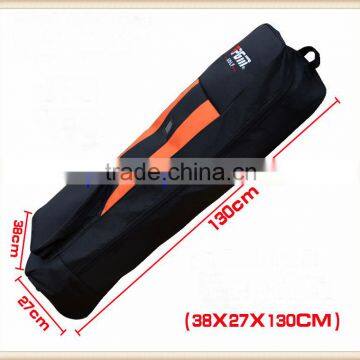 lightweight golf travel bag black orange nylon material FLTF