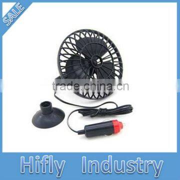 HF-801 DC 12V/24V car fans with CE certificate cigarette plug automobile fan