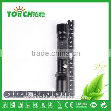 Mini Flat LED Flashlight with Strobe, Police LED led torch flashlight with campass