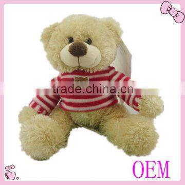 Hot selling plush promotion bear toy Christmas teddy bear