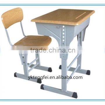 Hot Selling School Desk and Chair, Blue Desk And Chair Set, School Desk Dimension photo-6