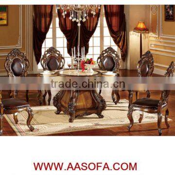 Marble Top Dining Table,royal Dining Room Furniture Sets,wood Dining Chairs photo-4