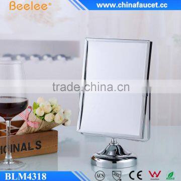 Beelee 8'' SS304 Make Up Magnifying Table Mirror With EMC