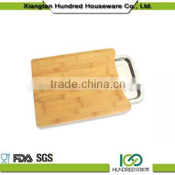 Trustworthy china supplier bamboo cutting board with drawer