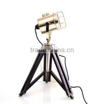 Silver Finishing Floor Nautical Table Nautical Vintage Design Floor Lamp - Chrome Finish