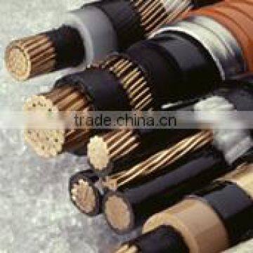 AL/CU conductor multicores 25mm PVC insulated PE sheath thick steel wire armored power electric cable wire