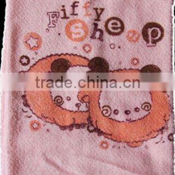 printed towel -- home textiles