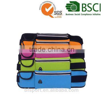 Sport pouch adjustable neoprene running belt