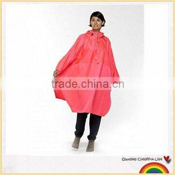 adult pu coated nylon waterproof fabric for raincoat