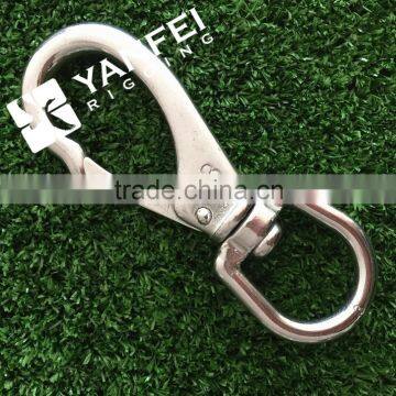 Stainless Steel Snap Hook With Swivel Eye