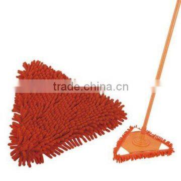 Microfiber triangle mop