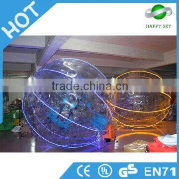 Colourful huge LED inflatable balls,giant LED hamster ball for people,LED inflatable ball