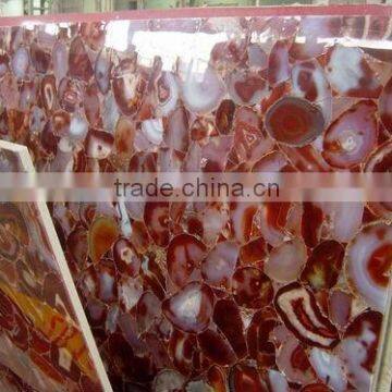 Top grade semi-precious stone used for Kitchen Top, Lab Top, Vanity Top, Desk, Window Sill, Counter Top and also wall cladding.