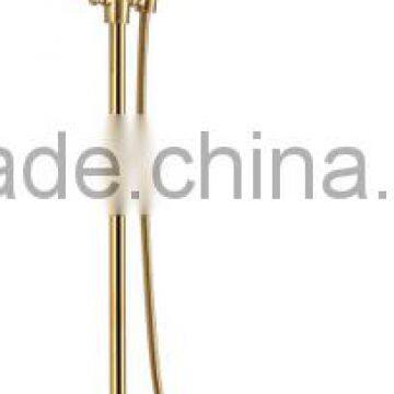 KH-07M china mode wall mounted faucet bathroom rain shower set, brass ceramic valve bathroom rain shower with slide bar