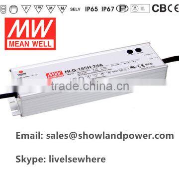 HLG-185H 185W Meanwell led driver for street light,bay light and flood light