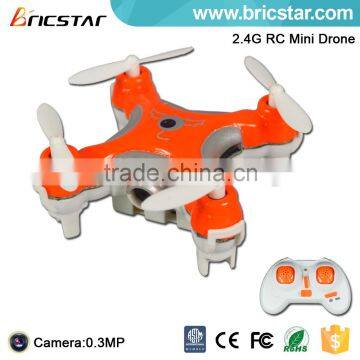 2.4G 4ch 6.2cm parrot mini drone with 0.3MP camera