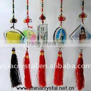 Glass crystal Car Hanging pendants for Crystal Car Ornaments Wholesale