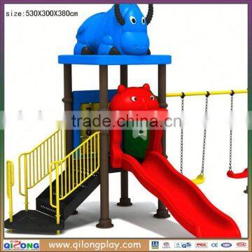 Hot sale plastic jungle used outdoor playground equipment for sale LE.GB.008