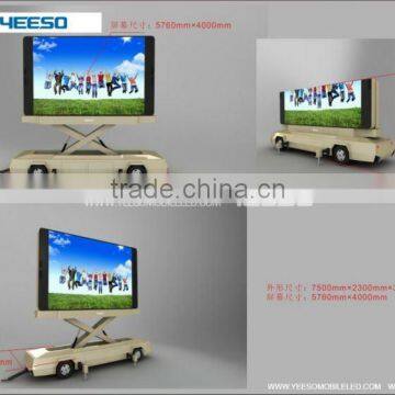 large version outdoor mobile advertising trailer-YES-T12