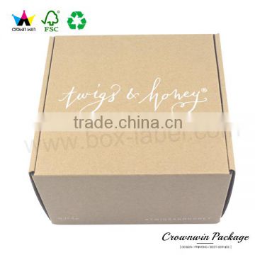 Popular Brown Kraft Corrugated Shipping Mailing Boxes