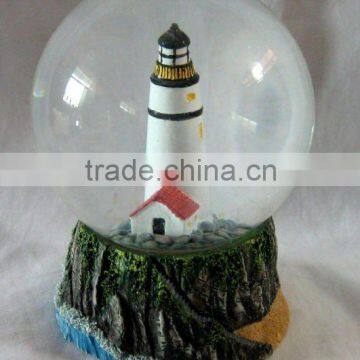 Resin Tower Souvenir Snow globe