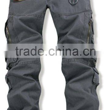 2015 latest design mens heavy cotton cargo pant