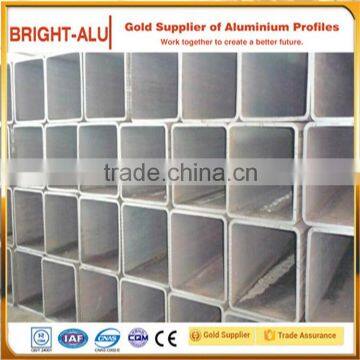 6000 series grade 6061 t6 anodized extruded aluminum square tube rectangular aluminum tube