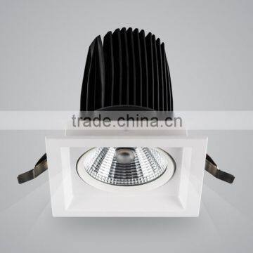 21w single hand antiglare adjustable cob led grill light