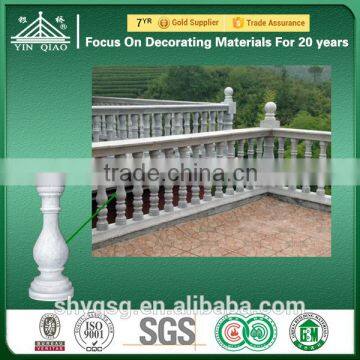 Fiberglass Cement Water Proof Outside Decor Concrete Pillars Column Balusters