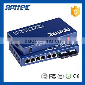 6 ports optic fiber switch