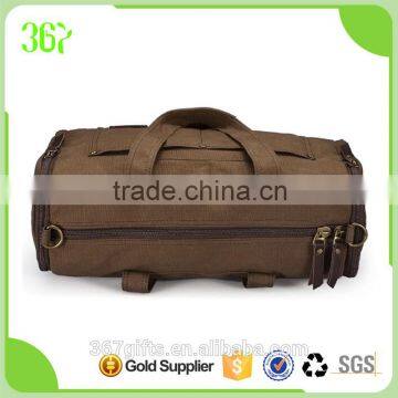 Classical Design Vintage Canvas Washing Tote Bag Travel Bag photo-4