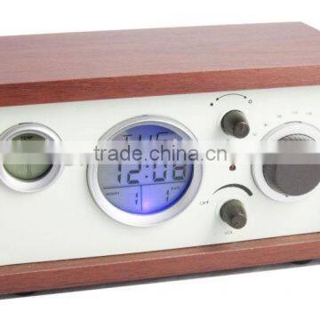 retro wooden radio