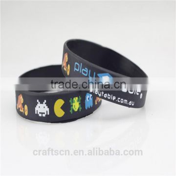 export printed silicone wristband